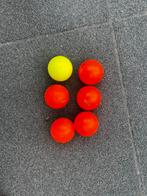 Indoor hockeyballen (6 stuks), Sport en Fitness, Hockey, Ophalen, Zo goed als nieuw