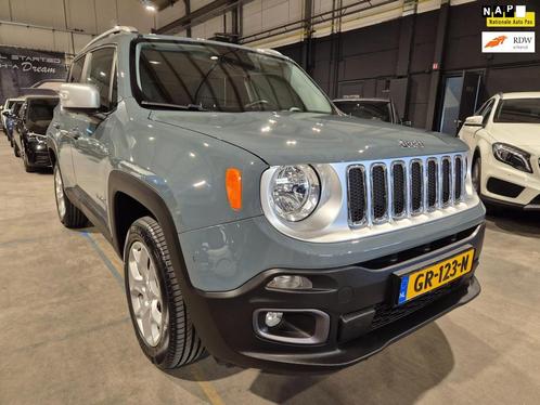 Jeep Renegade 1.4 MultiAir Limited AWD - Automaat - Leder -, Auto's, Jeep, Bedrijf, Te koop, Renegade, 4x4, ABS, Airbags, Airconditioning