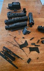 Restant locomotieven plastic en één metaal, Hobby en Vrije tijd, Modeltreinen | H0, Overige merken, Gebruikt, Locomotief, Gelijkstroom of Wisselstroom