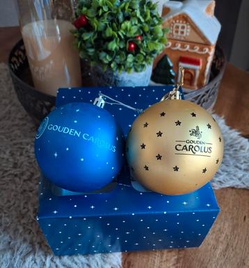 Kerstballen 🌲 Gouden Carolus bier NIEUW beschikbaar voor biedingen