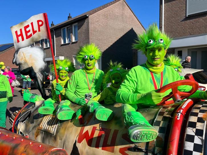 Loopgroep carnaval, Kleding | Heren, Carnavalskleding en Feestkleding, Zo goed als nieuw, Overige maten, Ophalen