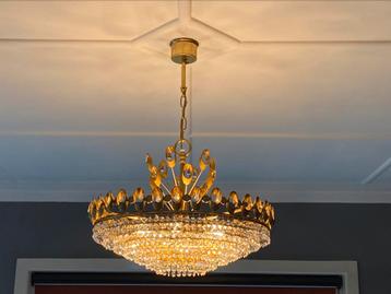 Palwa Palme & Walter antieke kroonluchter Swarovski 55 cm beschikbaar voor biedingen
