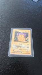 Pikachu base set 1999 58/102 pokemon, Ophalen of Verzenden, Zo goed als nieuw, Losse kaart