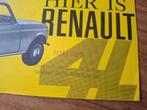 Renault R4 folder, Ophalen of Verzenden, Gelezen, Renault