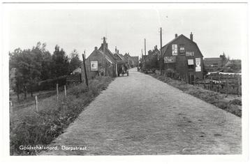 Kaart - Goidschalxoord - Dorpstraat - Uitgave G. Moerkerken beschikbaar voor biedingen