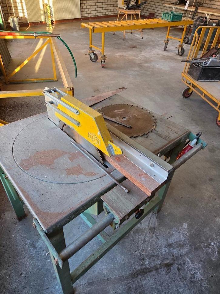 Harwi bouwzaagmachine, Doe-het-zelf en Verbouw, Gereedschap | Zaagmachines, Gebruikt, Overige typen, 1200 watt of meer, 70 mm of meer