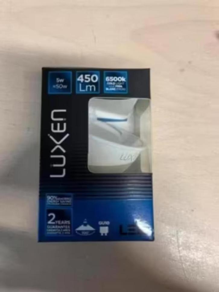 NIEUW! Luxen led lamp cold light per doos €7,99, Huis en Inrichting, Lampen | Losse lampen, Nieuw, Led-lamp, Minder dan 30 watt