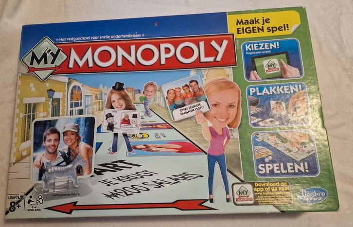 My Monopoly - Nieuw, doos beschadigd, Hobby en Vrije tijd, Gezelschapsspellen | Bordspellen, Nieuw, Een of twee spelers, Drie of vier spelers