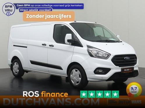 Ford Transit Custom 2.0TDCI 130PK Lang Kastinrichting, Auto's, Bestelauto's, Bedrijf, Lease, Financial lease, ABS, Airconditioning