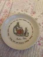 Bordje van Beatrix Potter, Verzamelen, Porselein, Kristal en Bestek, Ophalen of Verzenden, Gebruikt, Porselein, Bord of Schaal