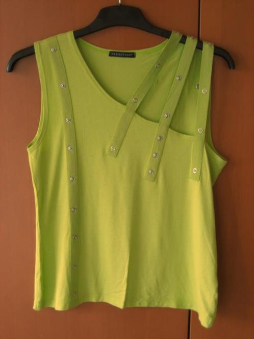 Speelse a-symmetrische fel gele top TARANTINO 40-42 snazzeys, Kleding | Dames, Tops, Nieuw, Maat 42/44 (L), Geel, Zonder mouw
