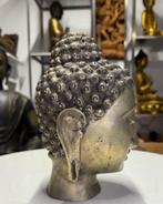 Bronzen Boeddha Hoofd Fragment – Laos, Ophalen of Verzenden, Gebruikt