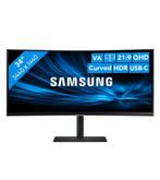 Ultrawide Samsung 34” S65U (LS34A650UXUXEN) – Topstaat, USB-, Computers en Software, Ophalen, 3 tot 5 ms, VA, Samsung