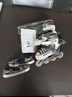 Verstelbare rolschaatsen en schaatsen Ksport maat 30-33, Ophalen of Verzenden, Verstelbaar, Gebruikt, Kinderen