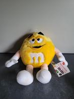 Vintage Gele M&M Knuffel, Ophalen of Verzenden, Zo goed als nieuw, Overige typen