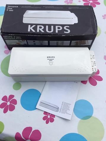 Krups Vacuüm Sealer - F 380 beschikbaar voor biedingen
