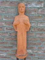 Groot heiligenbeeld keramiek kerkbeeld  gemerkt, Antiek en Kunst, Antiek | Religie, Ophalen of Verzenden
