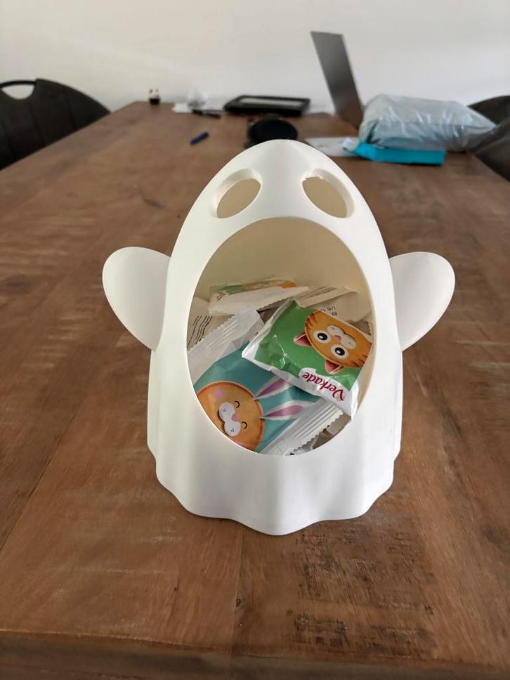 Spook Snoeppot – Perfect voor Halloween!, Huis en Inrichting, Woonaccessoires | Etagères, Zo goed als nieuw, Ophalen of Verzenden