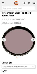 Tiffen Warm Pro Mist 3 82mm in uitstekende staat!, Ophalen of Verzenden, Overige typen