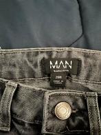 Boohoo Man Grijze flared Broek Maat 28R, Ophalen, Nieuw, Grijs, Boohooman