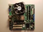 ECS 945GCT-HM + Intel Pentium E2140 + 1024MB, Computers en Software, Moederborden, Gebruikt, Verzenden, Intel, DDR2