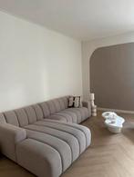 Boucle bank Trendhopper - Beige/Zandkleur, Huis en Inrichting, Ophalen, 250 tot 300 cm, 100 tot 125 cm, Hoekbank