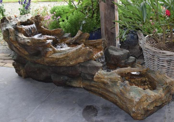 Ubbink Arbia fontein beekloop met pomp, Tuin en Terras, Waterpartijen en Fonteinen, Nieuw, Waterornament, Overige materialen, Ophalen of Verzenden