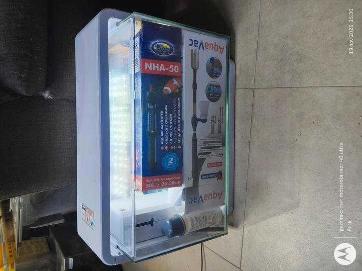 Superfish Home 25, Dieren en Toebehoren, Vissen | Aquaria en Toebehoren, Zo goed als nieuw, Leeg aquarium, Ophalen