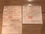 2x ticket PSV 1992 en 1993 treinexpress v MVV en FC Utrecht, Ophalen of Verzenden, Zo goed als nieuw, PSV, Overige typen