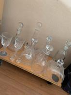 Glazen karaf hele set te koop, Antiek en Kunst, Antiek | Glas en Kristal, Ophalen