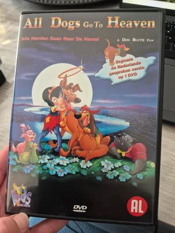 dvd all dogs go to heaven / alle honden gaan naar de hemel beschikbaar voor biedingen
