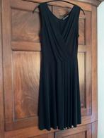 Jurk Xandres zwart viscose M 38 - 40, Maat 38/40 (M), Verzenden, Zwart, Zo goed als nieuw