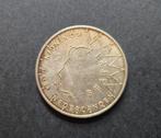 zilveren munt Beatrix 50 gulden 1987, Koningin Beatrix, Zilver, Ophalen of Verzenden, Losse munt
