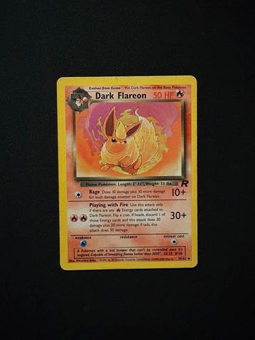 Dark Flareon 35/82 Team Rocket beschikbaar voor biedingen