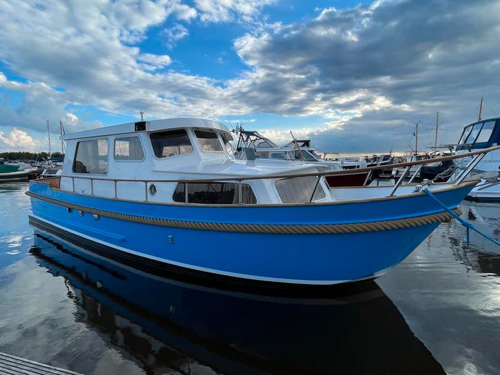 Crown 970 OK, 1988, Vetus 62 PK, boegschroef, Watersport en Boten, Motorboten en Motorjachten, Gebruikt, Staal, 9 tot 12 meter
