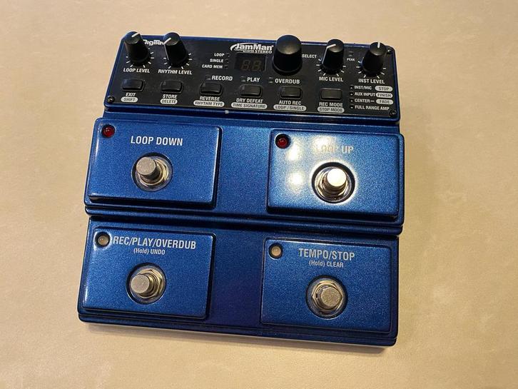 Digitech JamMan Stereo Looper - Perfect voor Gitaristen!, Muziek en Instrumenten, Effecten, Gebruikt, Overige typen, Ophalen of Verzenden