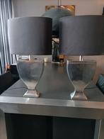 Twee Exclusieve Design Lampen, Huis en Inrichting, Lampen | Vloerlampen, Ophalen, Zo goed als nieuw, Stof, Minder dan 100 cm