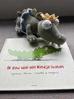 Krokodil + boek, Verzenden, Zo goed als nieuw, Sport