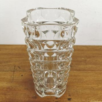 Vintage glazen Windsor Luminarc vaas, bloemenvaas  beschikbaar voor biedingen