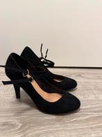 Zwart Suede Dames Schoen, Hoge laarzen, Atmosphere, Zwart, Ophalen of Verzenden