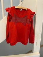 HEMA ROOD MEISJE KERST SWEATSHIRT, MAAT: 134/140, Meisje, Trui of Vest, Ophalen of Verzenden, Zo goed als nieuw
