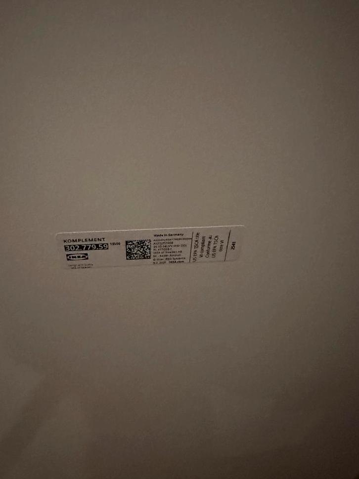 Pax Kompliment plank 50x58 cm, Huis en Inrichting, Kasten | Kledingkasten, Zo goed als nieuw, Minder dan 100 cm, 50 tot 100 cm