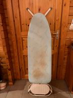 Strijkplank 120 plank 25 stijkijzerrek en 40 breed adement, Ophalen, Gebruikt, Strijkijzer met snoer