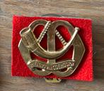 Menno van Coehoorn, embleem & kraagspiegels, Ophalen of Verzenden, Landmacht, Nederland, Embleem of Badge
