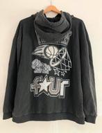 Four Kids Amsterdam Basketball Black capuchoon mt.14, Ophalen of Verzenden, Nieuw, Jongen of Meisje, Trui of Vest