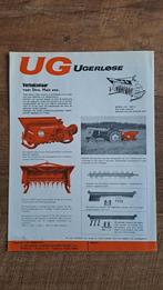 Folder Ugerlose verhakselaar, hakselaar voor stro, mais enz., Ophalen of Verzenden, Zo goed als nieuw, Folder