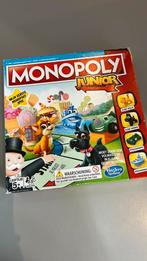 Monopoly junior, Hobby en Vrije tijd, Gezelschapsspellen | Kaartspellen, Ophalen of Verzenden, Gebruikt