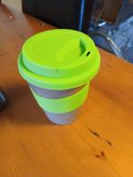 Herbruikbare koffiebeker met deksel, Ophalen of Verzenden, Gebruikt