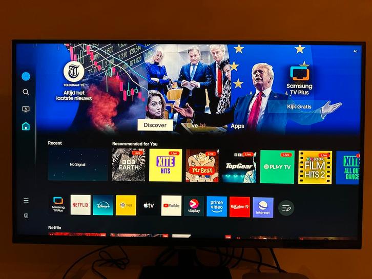 Samsung S32BM70 Smart Monitor M7 - 32 inch 4K UHD, Computers en Software, Monitoren, Gebruikt, 60 Hz of minder, HDMI, USB-C, Ingebouwde speakers