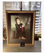 Mooie bewerkte goudkleurige lijst met repro Nico Vrielink, Huis en Inrichting, Minder dan 50 cm, Nieuw, Ophalen of Verzenden, Minder dan 50 cm